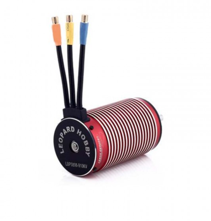 LEOPARD 5898, 4-POLE BRUSHLESS SENSORLESS MOTOR FOR 1/5 SCALE - 1100KV