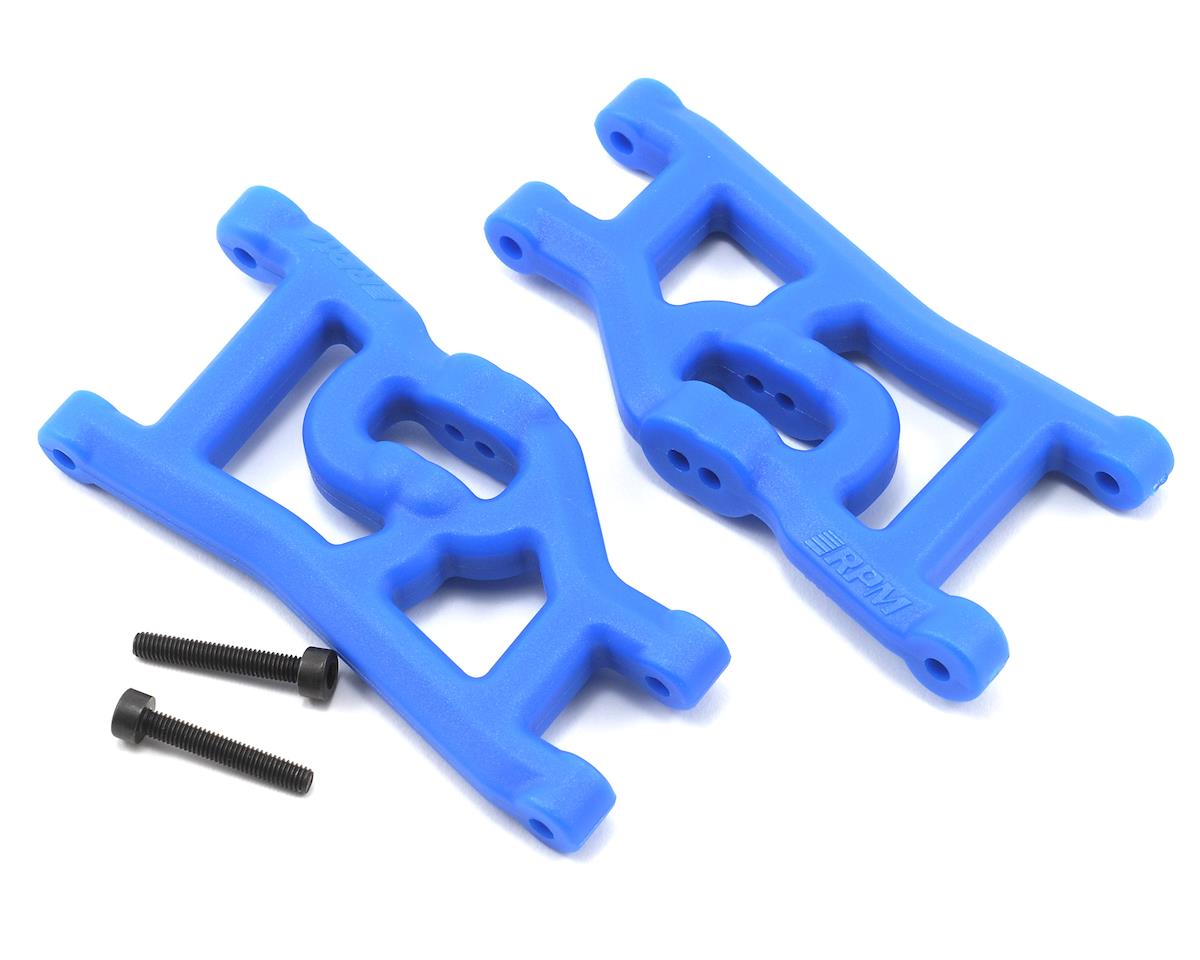 RPM 80495 Blue Front A-Arms (Nitro Rustler,Stampede,Sport) (2)