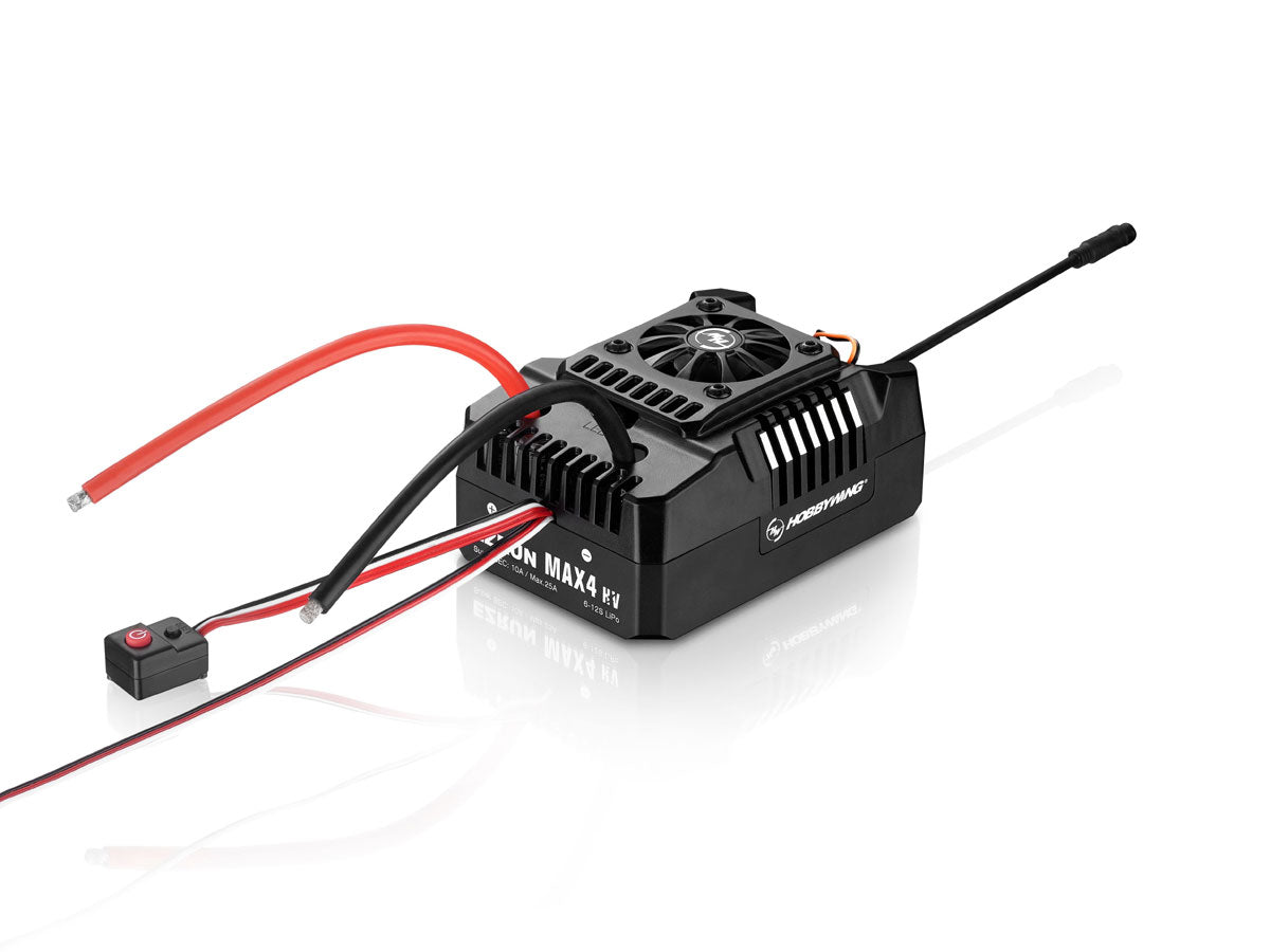 HOBBYWING 30104002 Ezrun Max 4 ESC para vehículos 1/4 y 1/5
