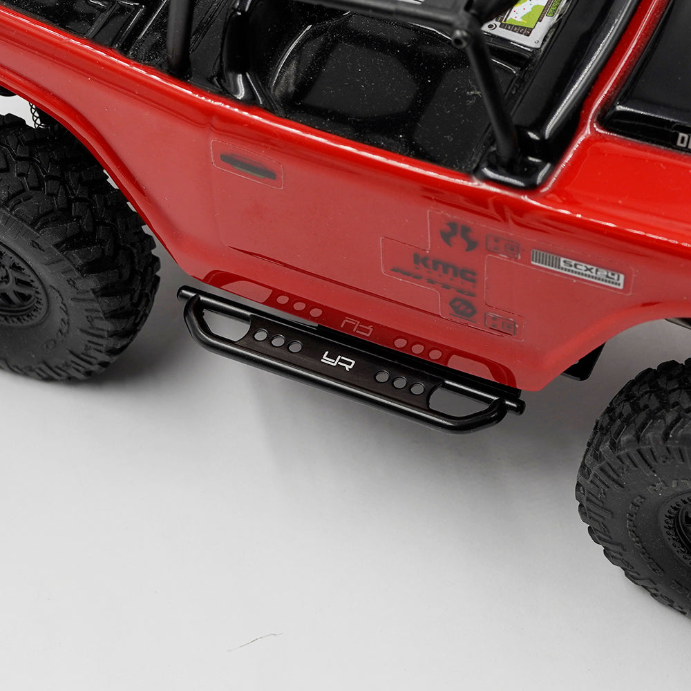 Yeah Racing DESLIZADORES DE ROCA DE METAL PARA AXIAL SCX24 JEEP DEADBOLT