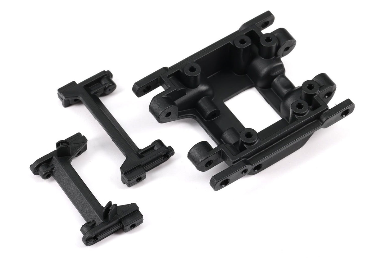 TRAXXAS 9736 SUPPORTS CENTRAUX/PARE-CHOCS DE SKIDPLATE