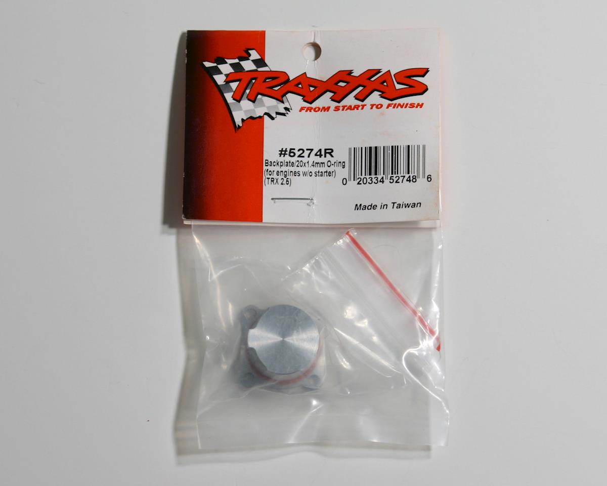 Traxxas 5274R Non-Pull Start Back Plate w/O-Ring (TRX 2.5/3.3)