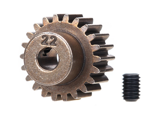 Traxxas 2422 48P Pinion Gear w/Set Screw (3.17mm Bore) (22T)