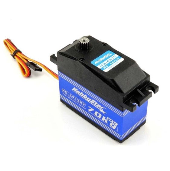 SERVO NUMÉRIQUE À GRANDE ÉCHELLE HOBBYSTAR HS-6912HV À COUPLE BRUTAL