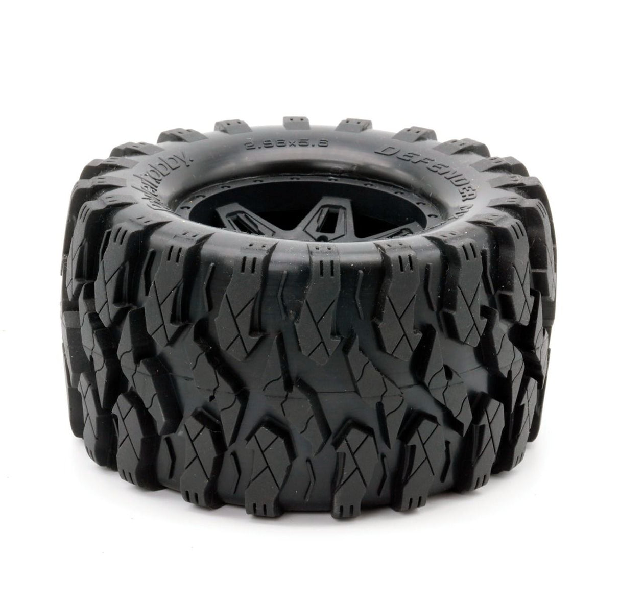 Powerhobby PHT2383 Defender MX Belted All Terrain Tires Mounted 17mm TraxxasMaxx