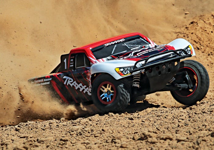 Traxxas Slash 4X4 VXL Brushless 1/10 4WD RTR Short Course Truck (Red) w/TQi & TS