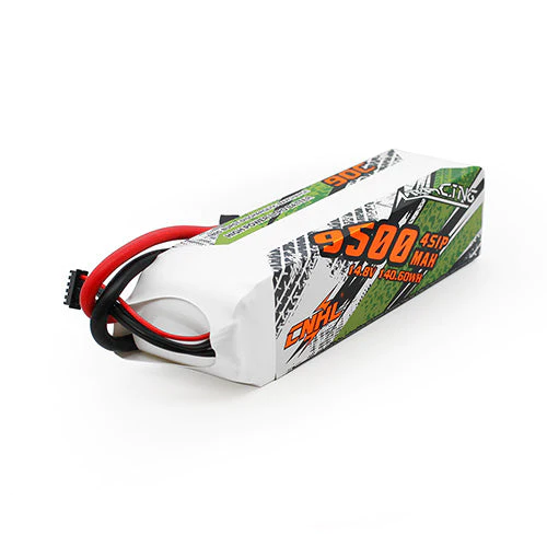 Batterie Lipo CNHL Racing Series 9500mAh 14.8V 4S 90C avec prise QS8