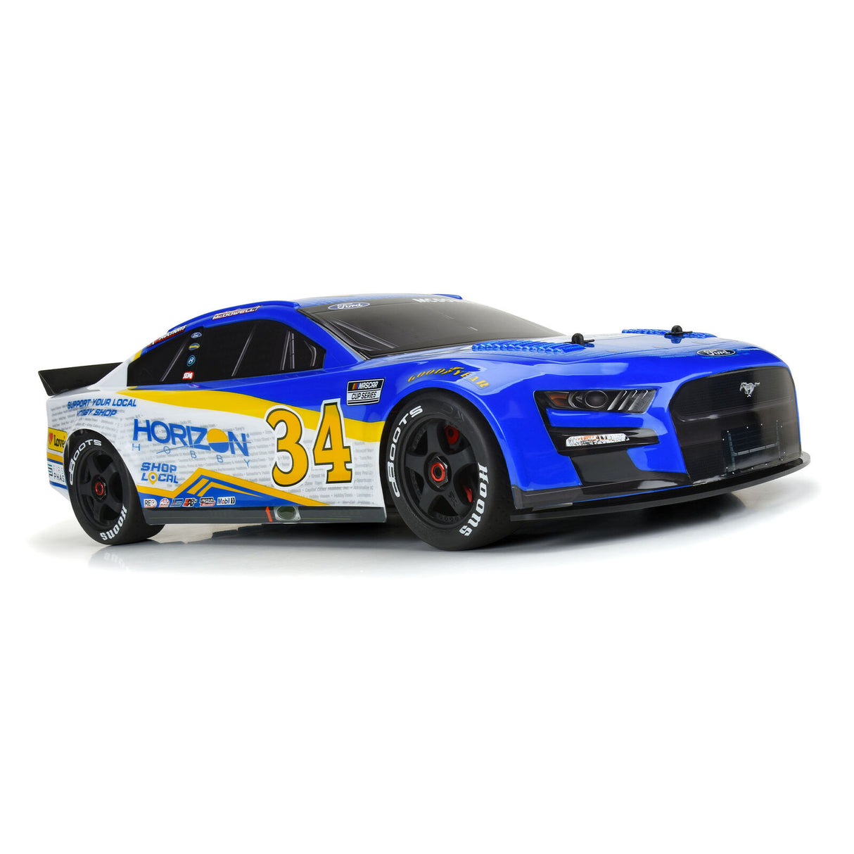 ARRMA Édition Limitée No.34 Ford Mustang NASCAR Cup Series Carrosserie : INFRACTION 6S