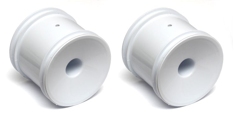 Team Associated 7852 Roue hexagonale pour camion Blanc