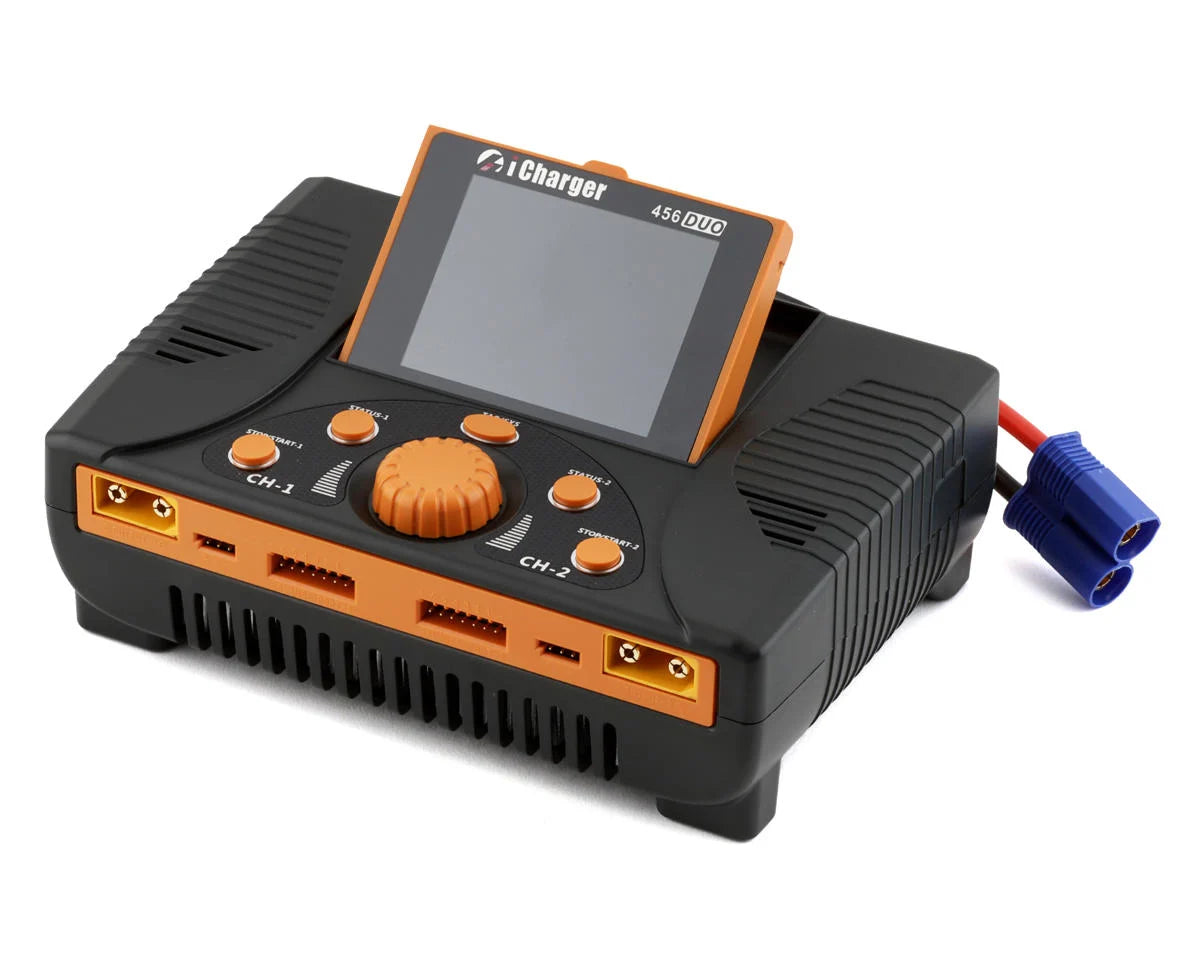 Chargeur de batterie Junsi iCharger 456DUO Lilo/LiPo/Life/NiMH/NiCD DC (6S/70A/2200W)