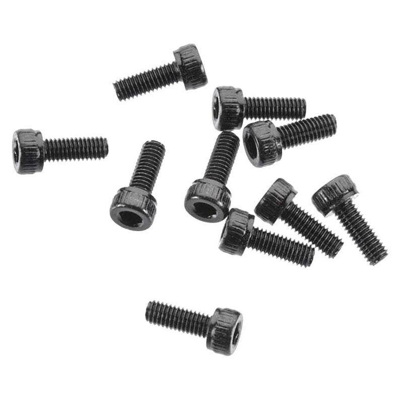 Axial - AXIC0084 Cabezal de tapa M3x8mm Óxido negro (10)