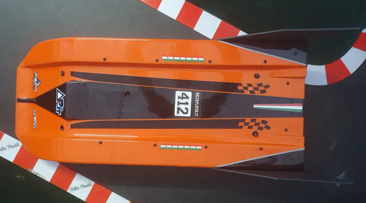 DELTA PLASTIK 4000 WR SPEED FOR ARRMA VENDETTA 2MM - KIT COMPLETE