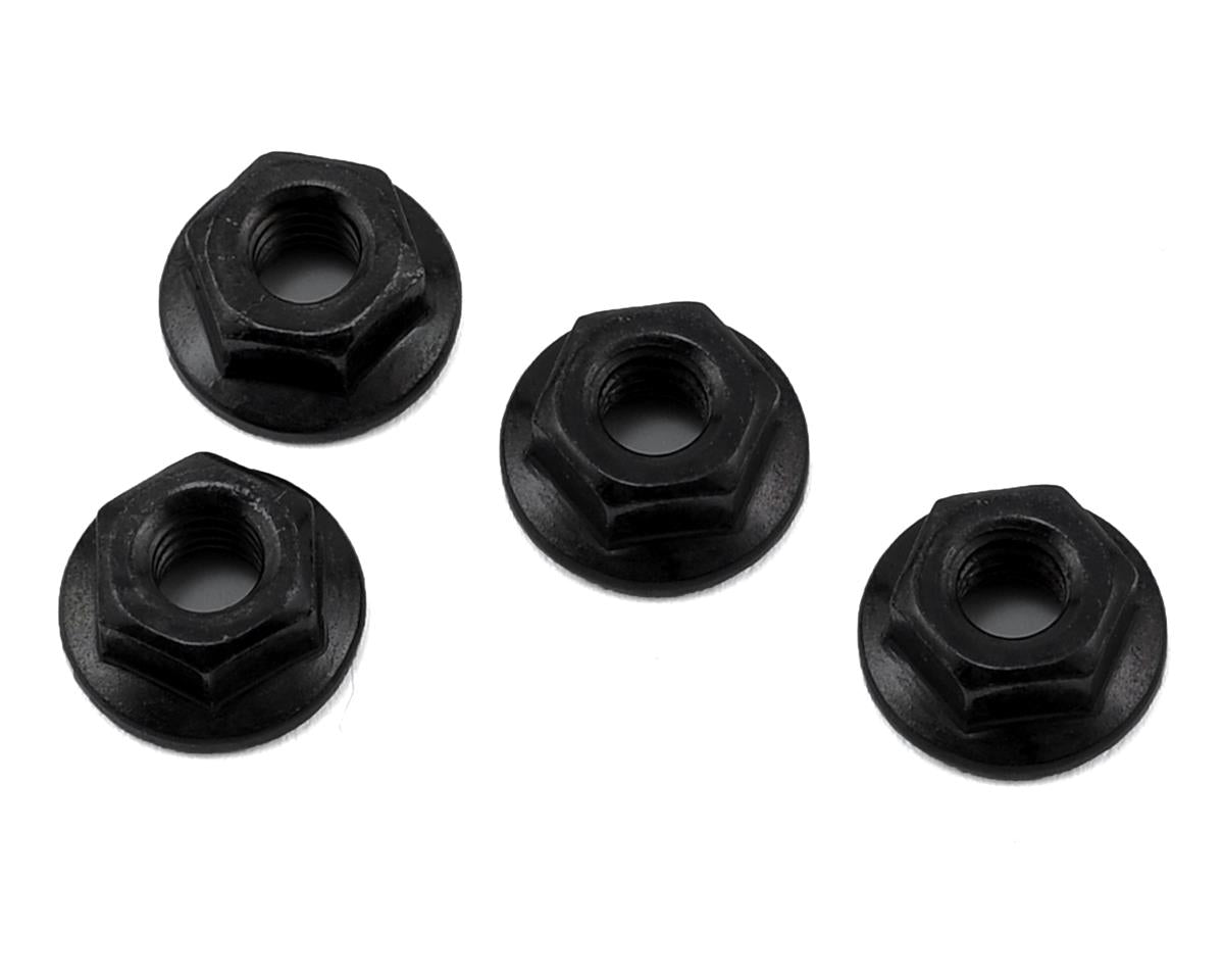 Juego de ruedas MST 832058BK 5H (negro) (4) (+1 desplazamiento) con hexágono de 12 mm