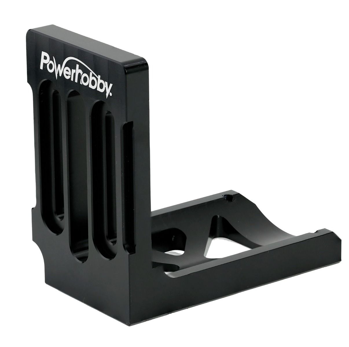 Soporte de motor Powerhobby negro CNC aluminio 2028 PARA Traxxas X-Maxx