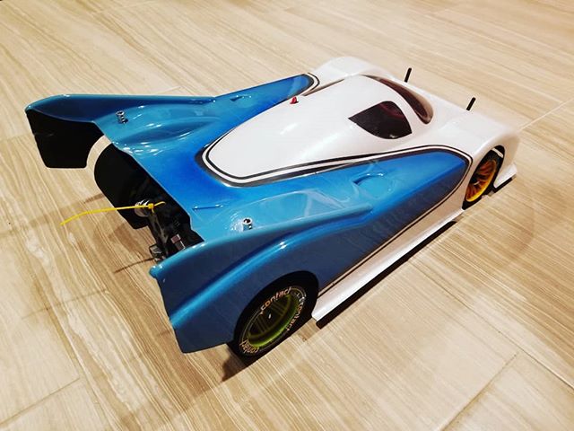 DELTA PLASTIK 0097 MERCEDES C 1/8 SCALE GP RC CAR BODY