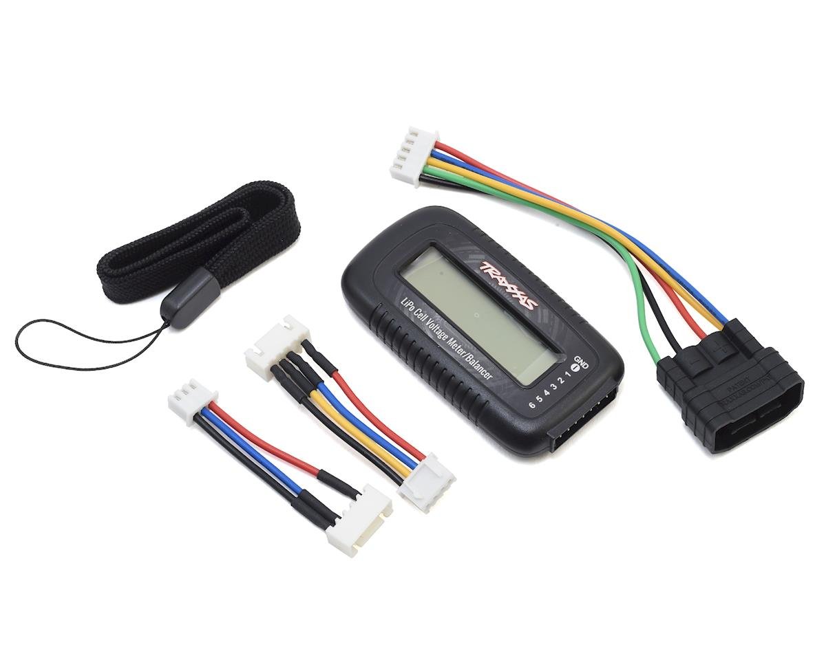 Traxxas 2968X iD Lipo Battery Voltage Cell Checker Balancer w/TRA2938X Lead Adap
