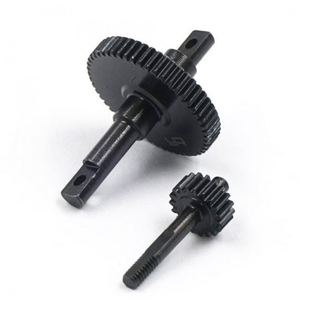 Yeah Racing JUEGO DE ENGRANAJES DE TRANSMISIÓN DE ACERO 51T Y 19T PARA AXIAL SCX24