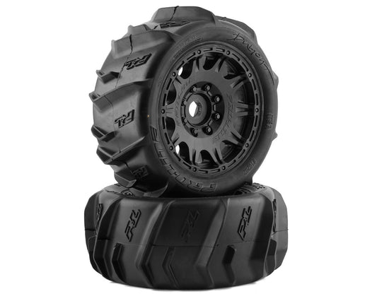 PROLINE 10202-10 Dumont 5.7" Sand/Snow Pre-Mounted Tires w/Raid Wheels