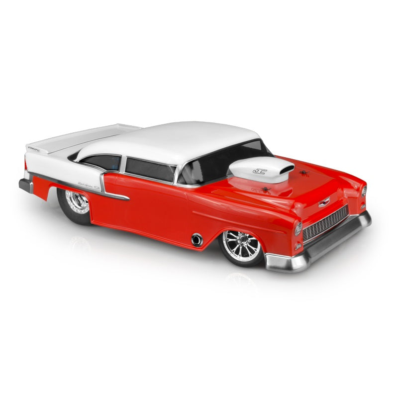 JC CONCEPTS 1955 Chevy Bel Air, Street Eliminator Drage Race Clear Body JCO0365