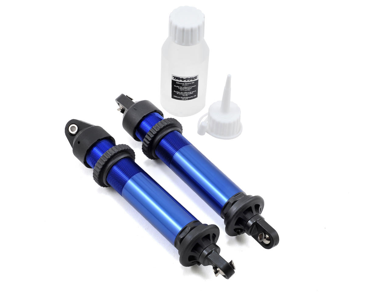 Traxxas 7761 X-Maxx GTX Assembled Shocks (Blue) (2)