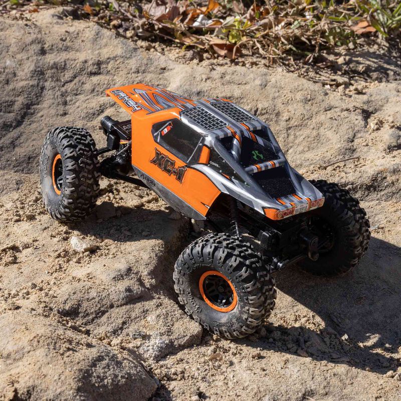 AXIAL AXI00003T2 1/24 AX24 XC-1 4WS Crawler Cepillado RTR Naranja