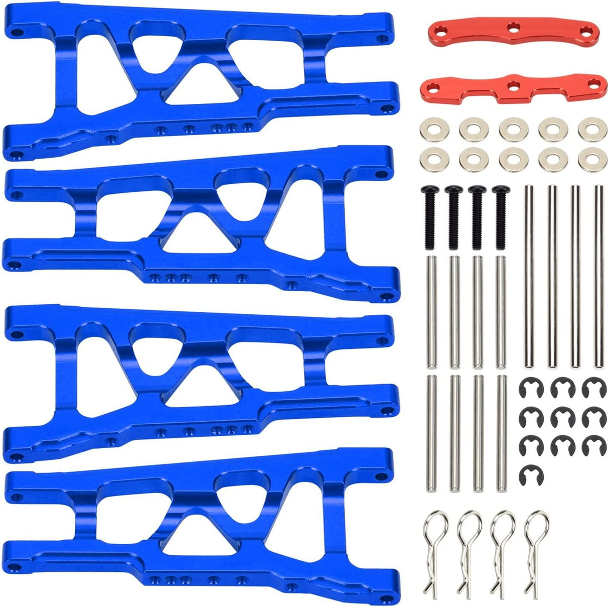 IRonManRc STAMPEDE 4wd 4x4 Bras de suspension avant et arrière pour Traxxas 1/10