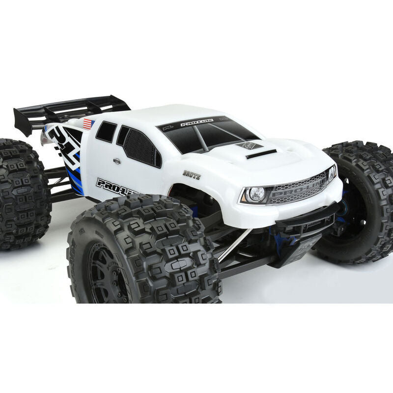 Proline 3530-15 1/8 Pre-Cut Brute Bash Armor White Body: E-REVO 2.0