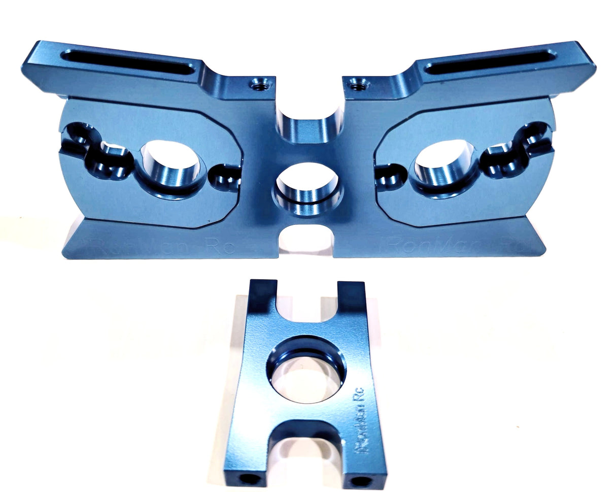 IronManRc HOBAO Blue GTB GT DOUBLE SUPPORT MOTEUR Moteurs 25 mm et 30 mm