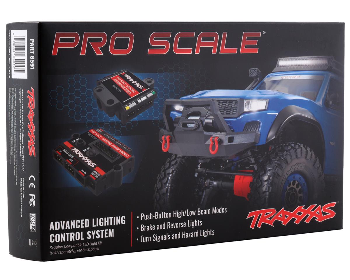 Traxxas 6591 Pro Scale Système de contrôle d'éclairage avancé avec module d'alimentation et distribution