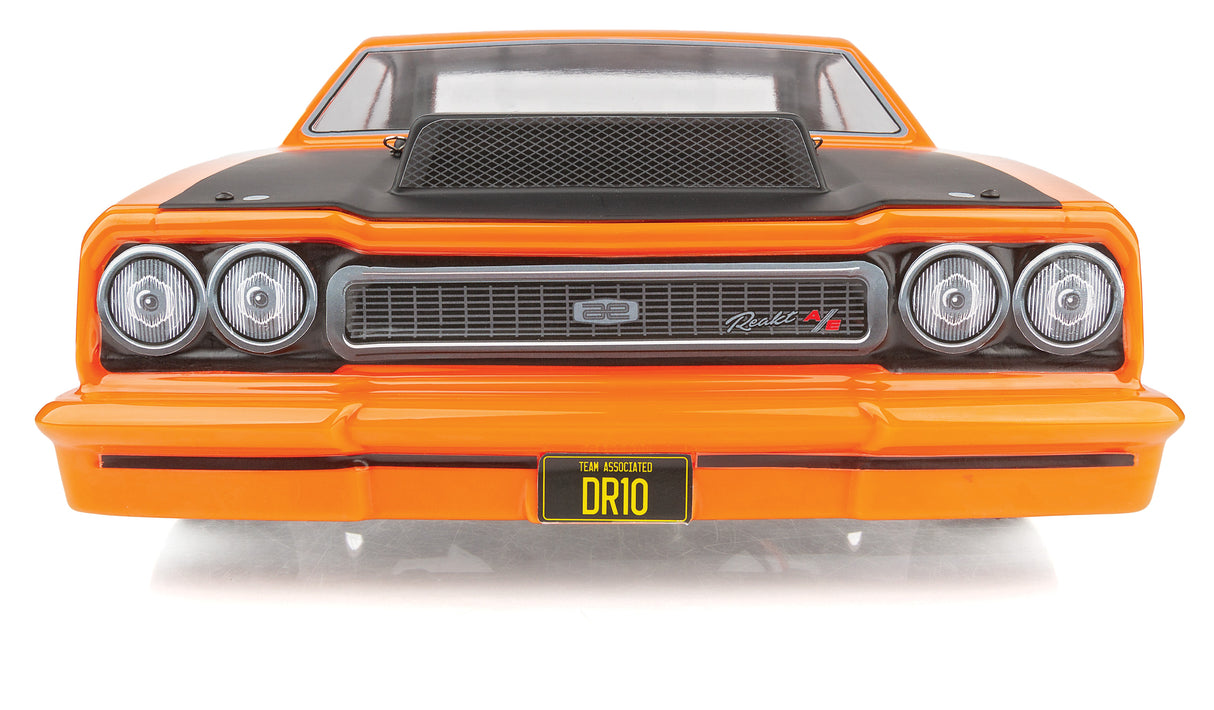 Team Associated DR10 RTR Brushless Drag Race Car (Orange) w/2.4GHz Radio & DVC