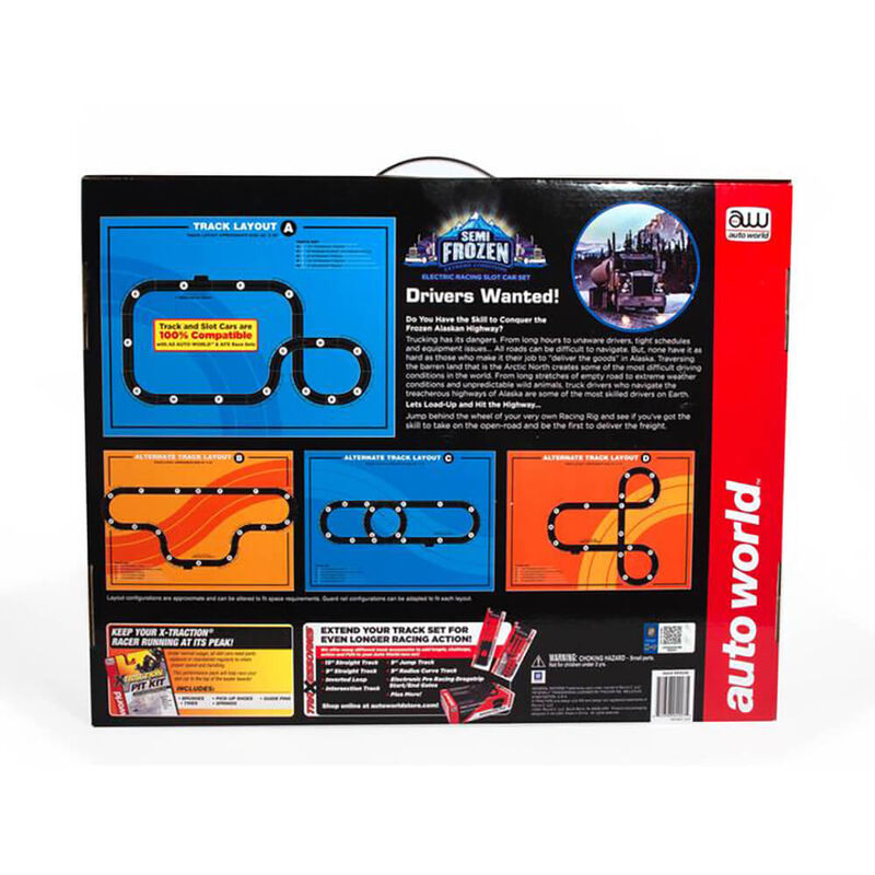 Slot Car SRS339 14' Semi-Frozen Extreme Conditions Set
