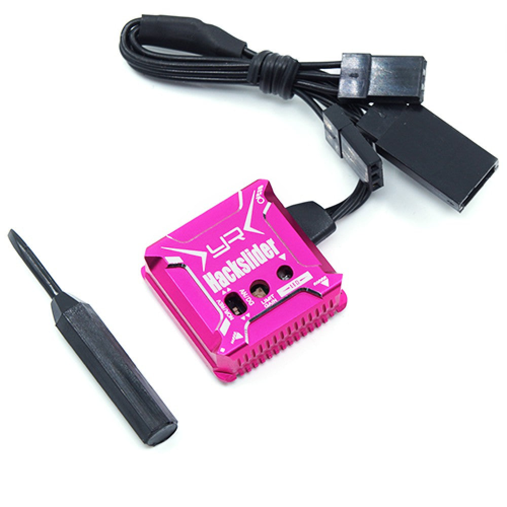 Yeah Racing YE-0021PK Hackslider Drift Tuned Gyro rosa para deriva de competición