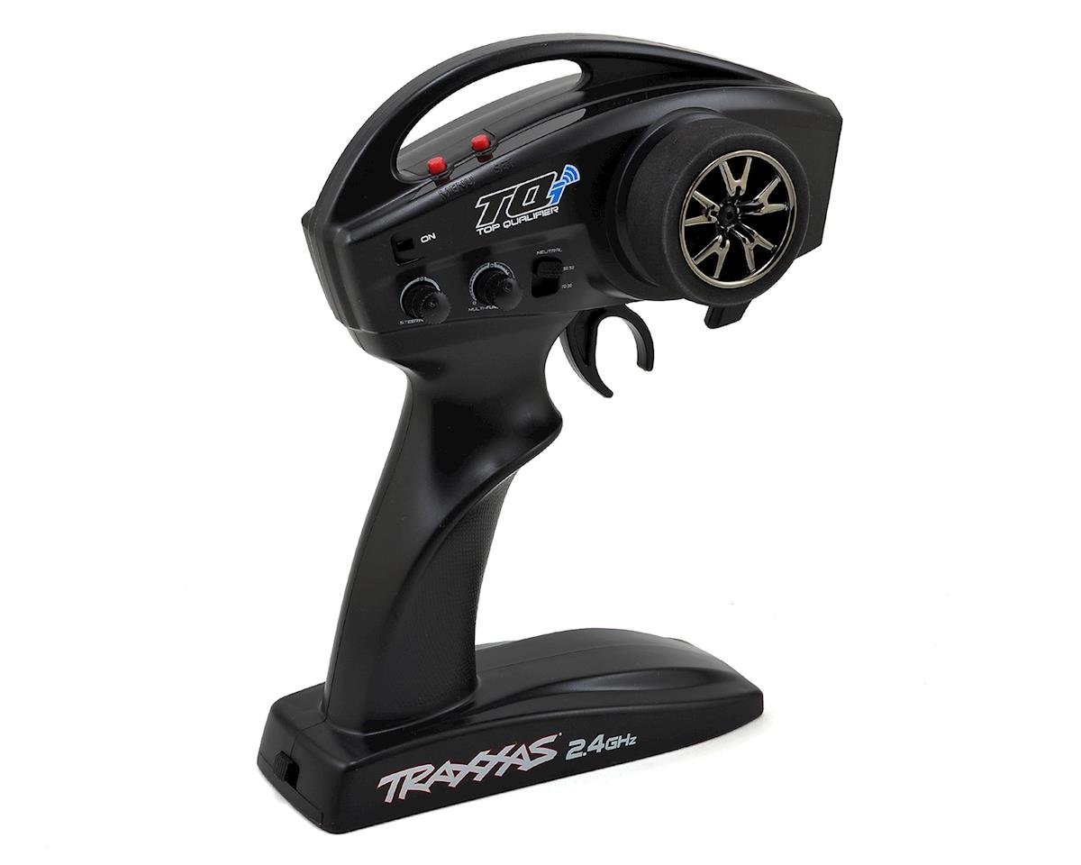 Traxxas 67076-4-RED Rustler 4X4 VXL Camion de stade RTR 1/10 4WD sans balais