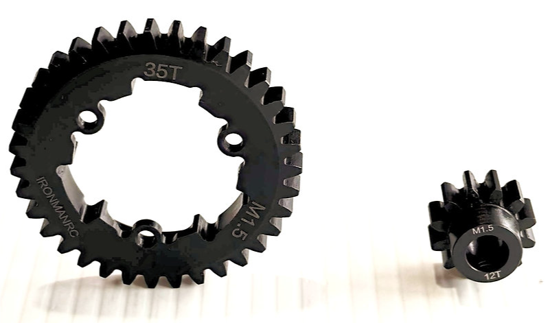 IronManRc XMAXX M1.5 20T/35T jeu de pignons pour TRAXXAS 1/5 échelle XMAXX