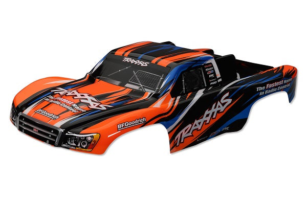 Traxxas 5850X Body Slash Orange (painted, decals applied)