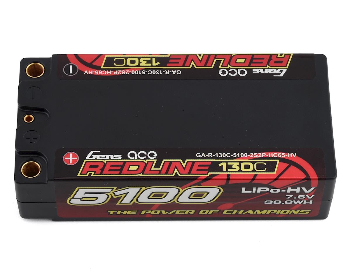 Gens Ace Redline 2S Shorty LiHV LiPo Batería GEA51002S13D5