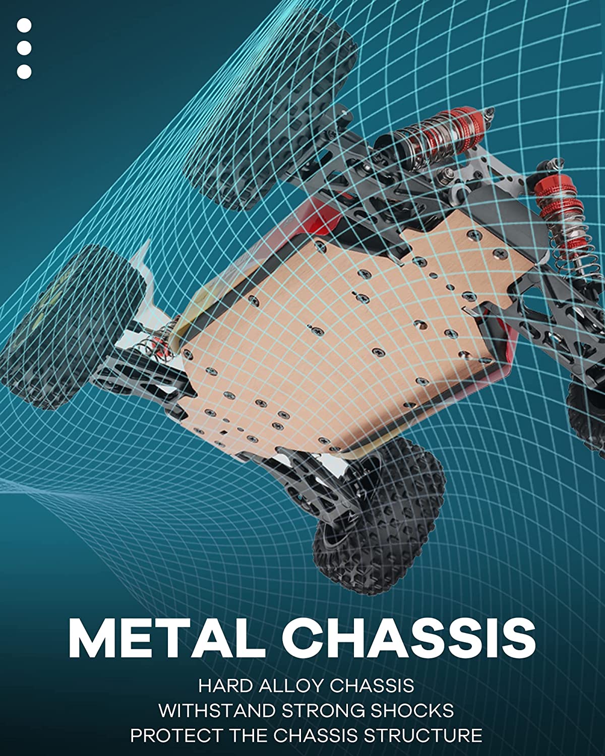 WL Toys 144001 RC Car RTR 1/14 Escala 2.4GHz Coche de Control Remoto 4WD Sin Escobillas