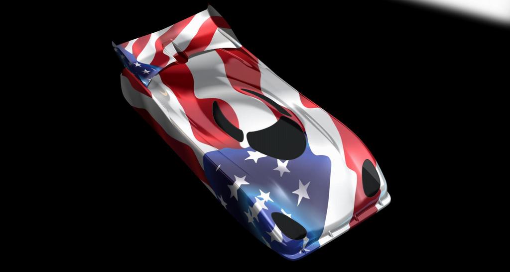 CORPS DELTA PLASTIK B4 PHANTOM X-1 SPEED RUN POUR ÉCHELLE 1/10