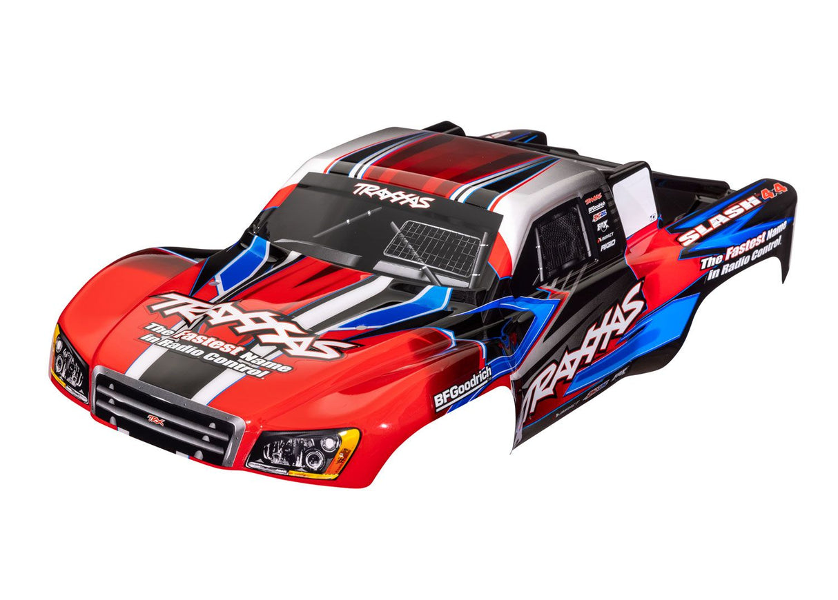 TRAXXAS 6928R SLASH 4X4, CARROSSERIE, ROUGE