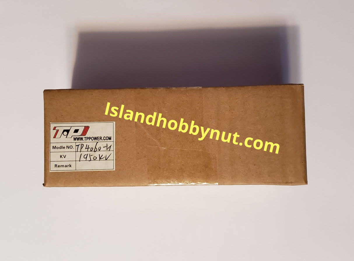 TP POWER 4060 / 1950kv Brushless Motor ( up to 6s )