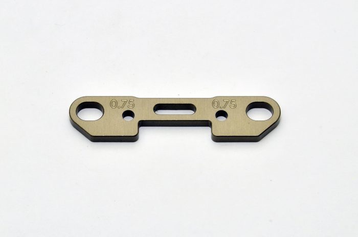 Hobao OP-0118 HYPER VS CNC REAR LOWER ARM HOLDER 0.75 DEG.(RR)