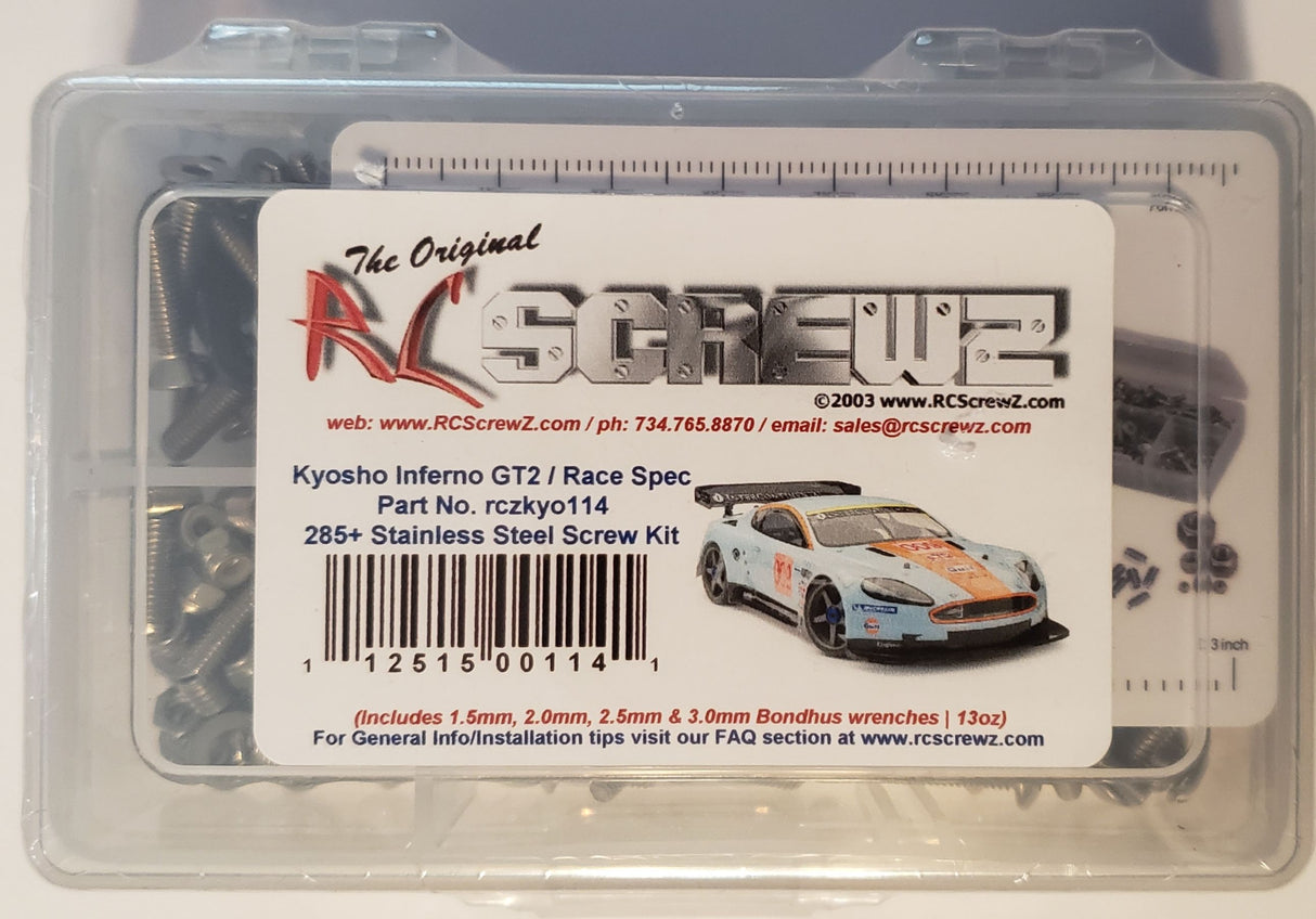 Ofna Ultra GTP 2e (eléctrico) Tornillería ACERO INOXIDABLE