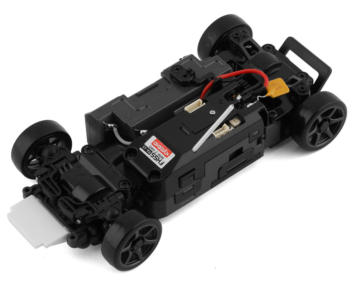 Kyosho MA-020 AWD Mini-Z ReadySet avec corps Skyline GT-R R34 (blanc) et KT-531P 2.4G