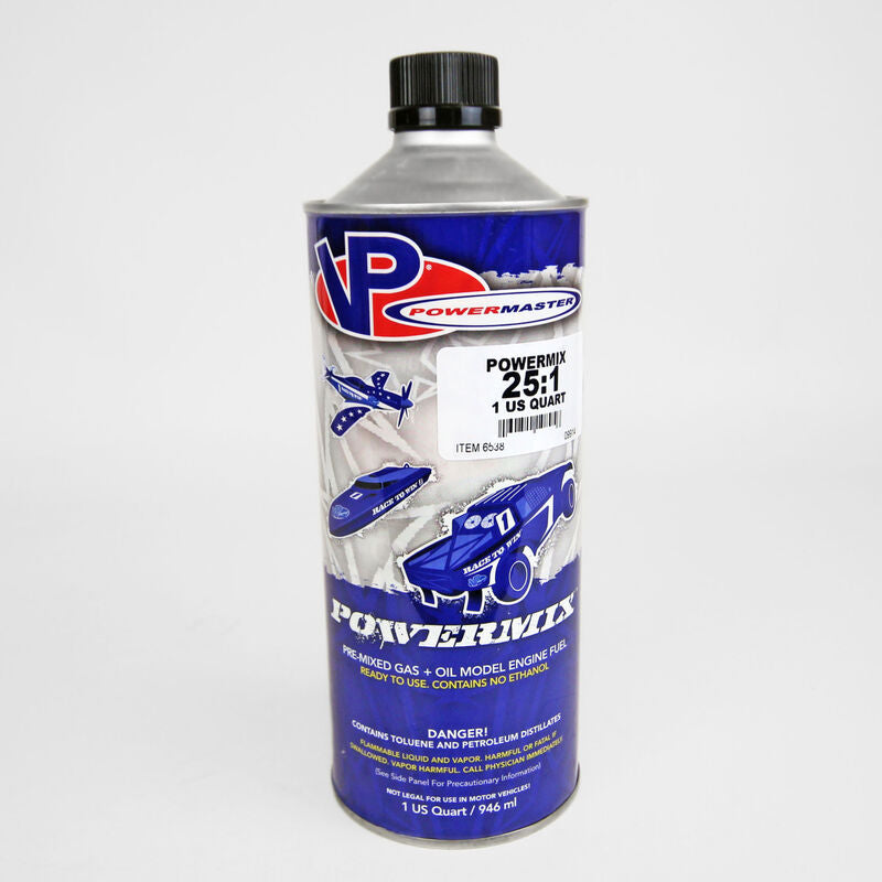 VP RACING POWERMASTER 6538 PowerMix Combustible 25:1 Cuarto