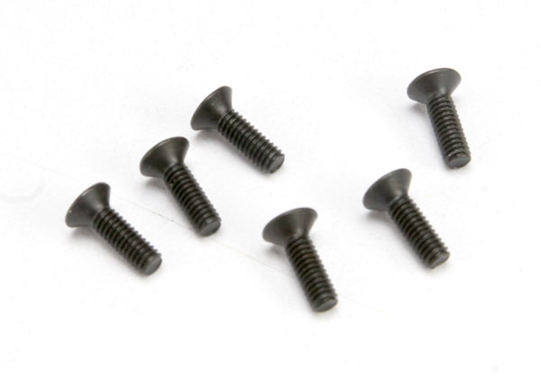 Traxxas 2524 2.5X8mm Flat Head Screws (6)