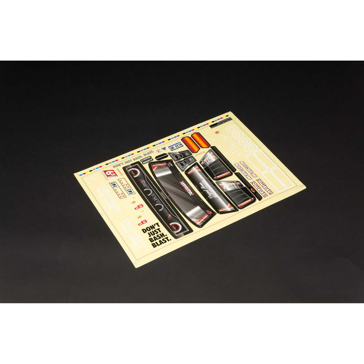 ARRMA ARA410001 Corps transparent avec décalcomanies : Infraction 6S BLX