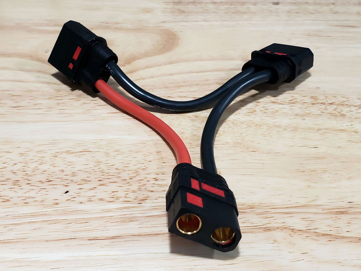 Qs8 Antispark Battery and Esc Series Y Harness Connectors