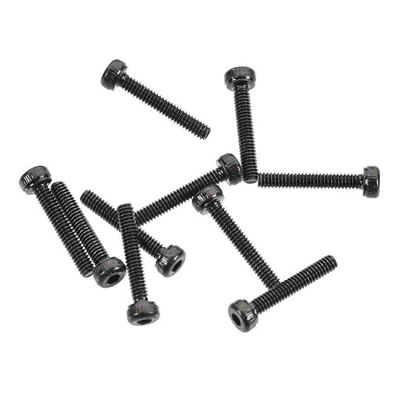 Axial - AXIC0016 Cabezal de tapa M2x12 mm Óxido negro (10)