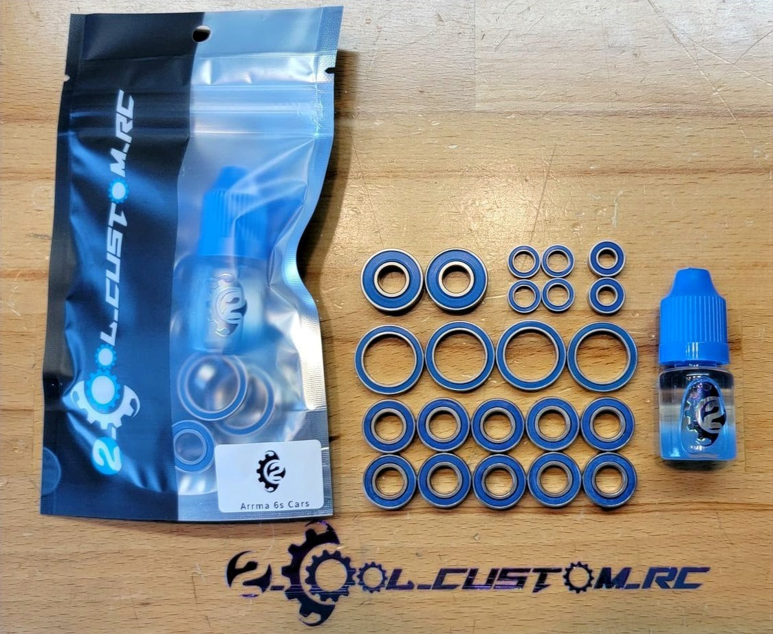 Kit Cuscinetti Ibridi Ceramica Per Arrma Infrazione V1 V2 Felony Limitless | Senza Gomma