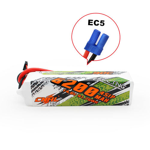 BATTERIE LIPO CNHL 6200MAH 14.8V 4S 90C 620904EC5